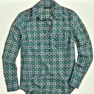 J.CREW Print cotton blouse